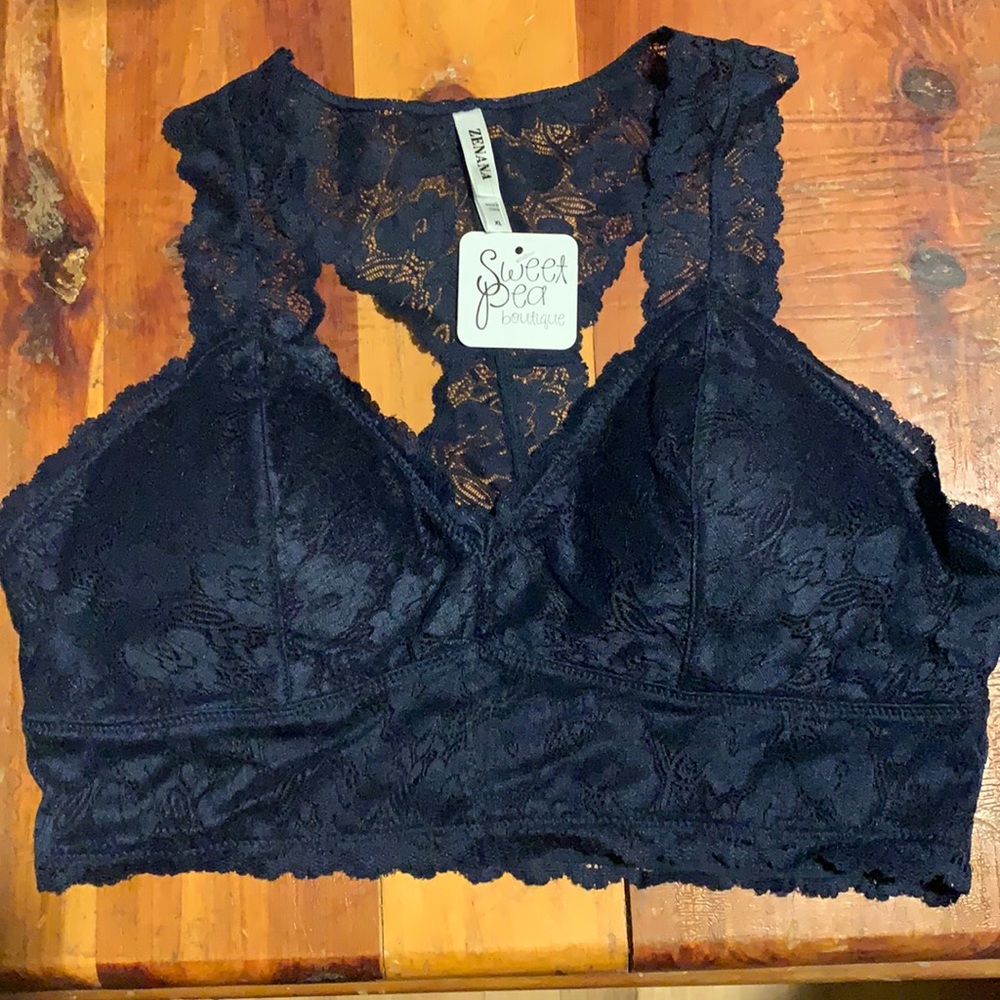 Bralette navy blue